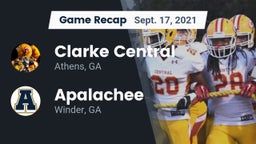 Recap: Clarke Central  vs. Apalachee  2021