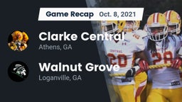 Recap: Clarke Central  vs. Walnut Grove  2021