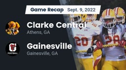 Recap: Clarke Central  vs. Gainesville  2022