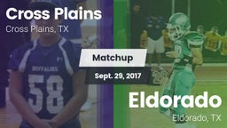 Matchup: Cross Plains vs. Eldorado  2017