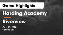 Harding Academy  vs Riverview  Game Highlights - Oct. 13, 2020