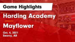 Harding Academy  vs Mayflower  Game Highlights - Oct. 4, 2021