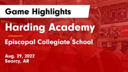 Harding Academy  vs Episcopal Collegiate School Game Highlights - Aug. 29, 2022