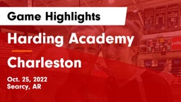 Harding Academy  vs Charleston  Game Highlights - Oct. 25, 2022