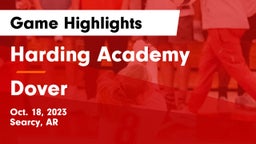 Harding Academy  vs Dover  Game Highlights - Oct. 18, 2023