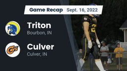Recap: Triton  vs. Culver  2022