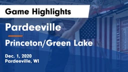 Pardeeville  vs Princeton/Green Lake  Game Highlights - Dec. 1, 2020