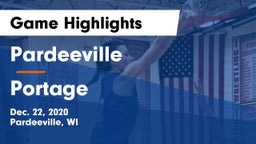 Pardeeville  vs Portage  Game Highlights - Dec. 22, 2020