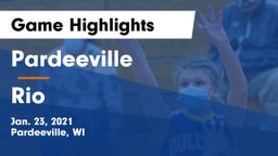 Pardeeville  vs Rio  Game Highlights - Jan. 23, 2021