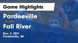 Pardeeville  vs Fall River  Game Highlights - Dec. 2, 2021
