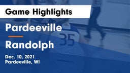 Pardeeville  vs Randolph  Game Highlights - Dec. 10, 2021