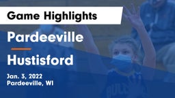 Pardeeville  vs Hustisford  Game Highlights - Jan. 3, 2022