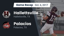 Recap: Hallettsville  vs. Palacios  2017