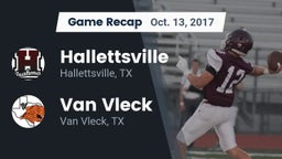 Recap: Hallettsville  vs. Van Vleck  2017