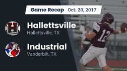 Recap: Hallettsville  vs. Industrial  2017