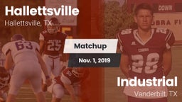 Matchup: Hallettsville vs. Industrial  2019