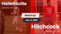 Matchup: Hallettsville vs. Hitchcock  2020