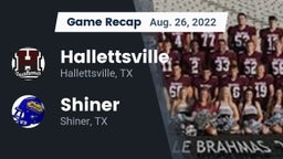 Recap: Hallettsville  vs. Shiner  2022