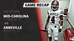 Recap: Mid-Carolina  vs. Abbeville  2016