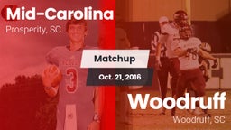 Matchup: Mid-Carolina vs. Woodruff  2016