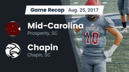 Recap: Mid-Carolina  vs. Chapin  2017