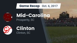 Recap: Mid-Carolina  vs. Clinton  2017