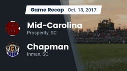 Recap: Mid-Carolina  vs. Chapman  2017