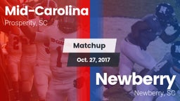 Matchup: Mid-Carolina vs. Newberry  2017