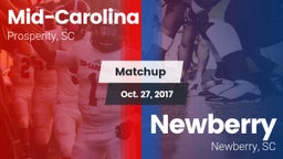 Matchup: Mid-Carolina vs. Newberry  2017