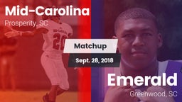 Matchup: Mid-Carolina vs. Emerald  2018