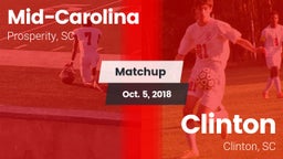 Matchup: Mid-Carolina vs. Clinton  2018