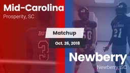 Matchup: Mid-Carolina vs. Newberry  2018