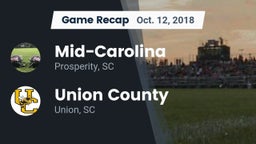 Recap: Mid-Carolina  vs. Union County  2018