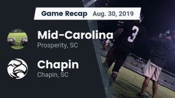 Recap: Mid-Carolina  vs. Chapin  2019