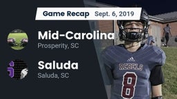 Recap: Mid-Carolina  vs. Saluda  2019
