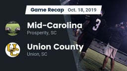 Recap: Mid-Carolina  vs. Union County  2019