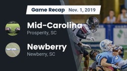 Recap: Mid-Carolina  vs. Newberry  2019