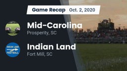Recap: Mid-Carolina  vs. Indian Land  2020