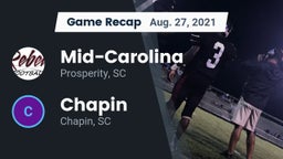 Recap: Mid-Carolina  vs. Chapin  2021