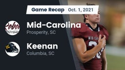 Recap: Mid-Carolina  vs. Keenan  2021