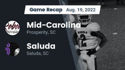 Recap: Mid-Carolina  vs. Saluda  2022