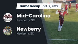 Recap: Mid-Carolina  vs. Newberry  2022