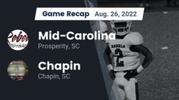 Recap: Mid-Carolina  vs. Chapin  2022