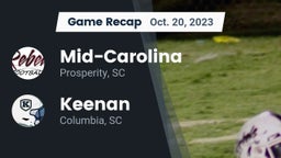 Recap: Mid-Carolina  vs. Keenan  2023