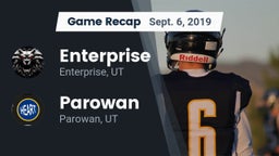 Recap: Enterprise  vs. Parowan  2019