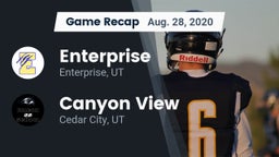 Recap: Enterprise  vs. Canyon View  2020