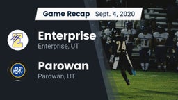 Recap: Enterprise  vs. Parowan  2020