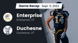 Recap: Enterprise  vs. Duchesne  2022