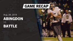 Recap: Abingdon  vs. Battle  2015