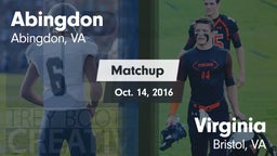 Matchup: Abingdon vs. Virginia  2016